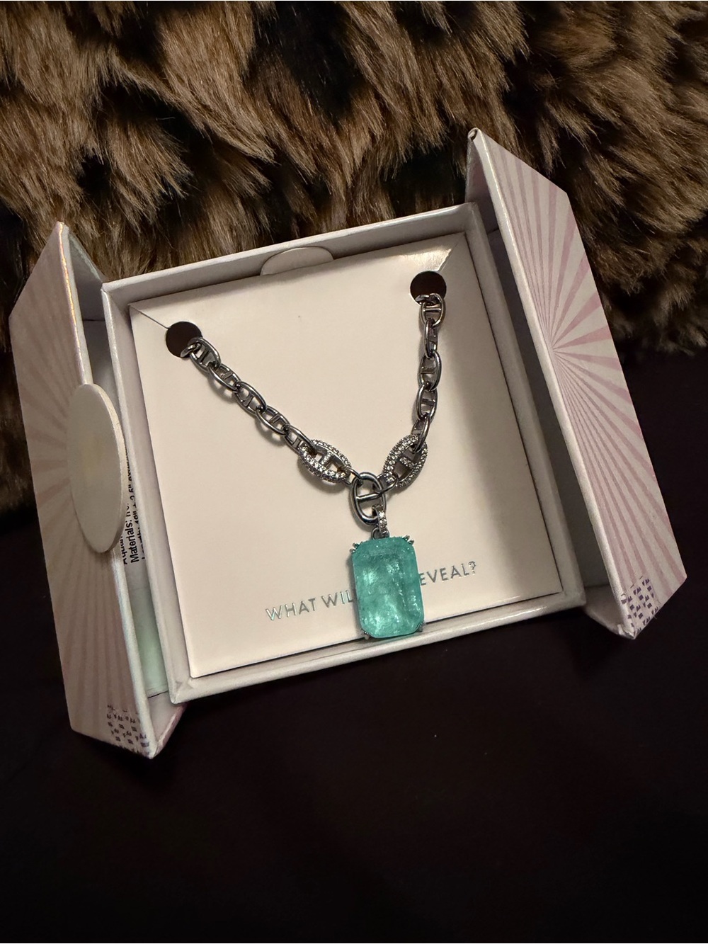 BP mental health awareness necklace 🩵